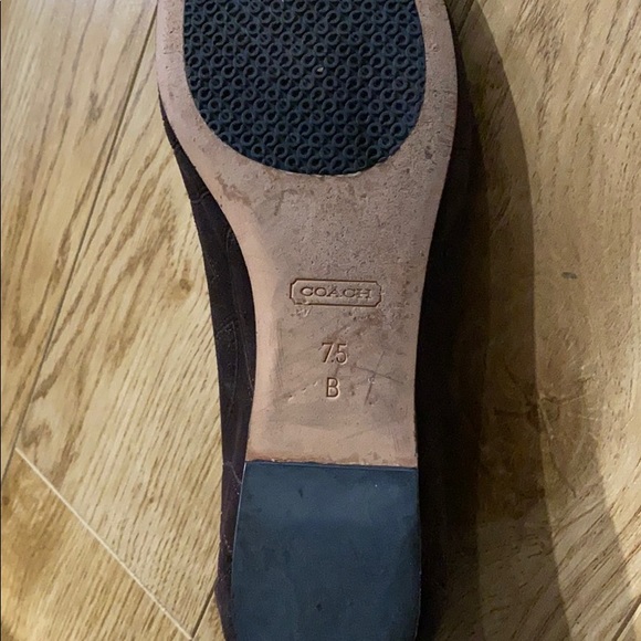 Coach Women’s suede flats - Picture 5 of 6